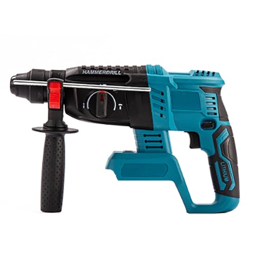 Dearsee 充電式 コードレスハンマードリル マキタ18Vバッテリー専用 ブラシレスモーター搭載 正逆転両用 充電式ハンマードリル 本数を穴あけ ハンマドリル/ハンマ/ドリルモード3つのモード切り替え【本体のみ バッテリー別売り】